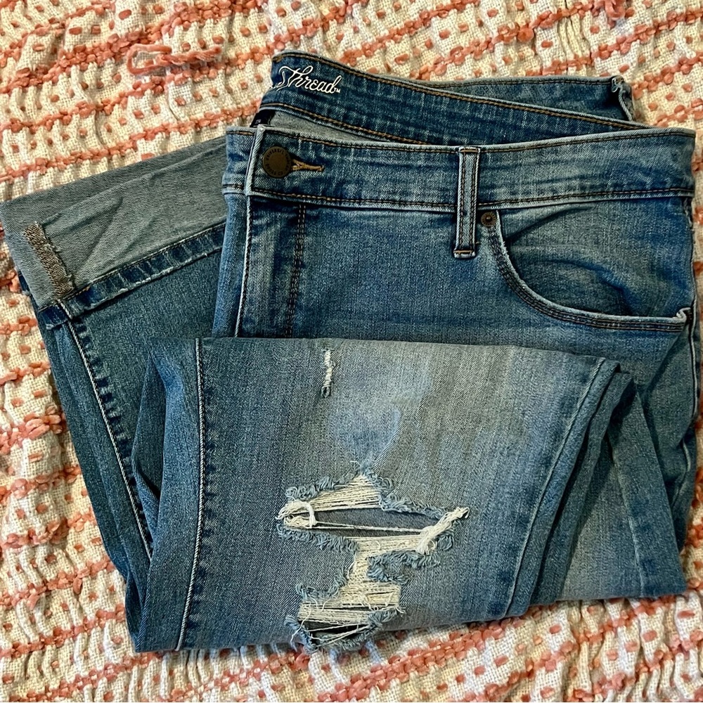 Universal Thread Distressed Skinny Jeans